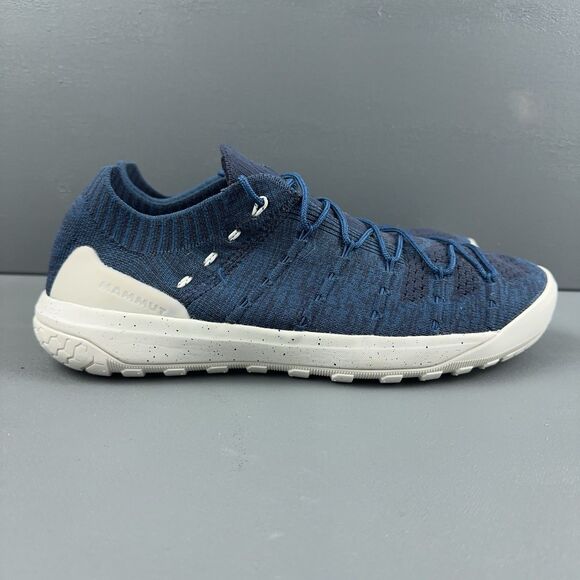  Hueco Knit Low Men\'s 9.5 Blue Hiking Trail Shoes  Michelin Rubber Sole